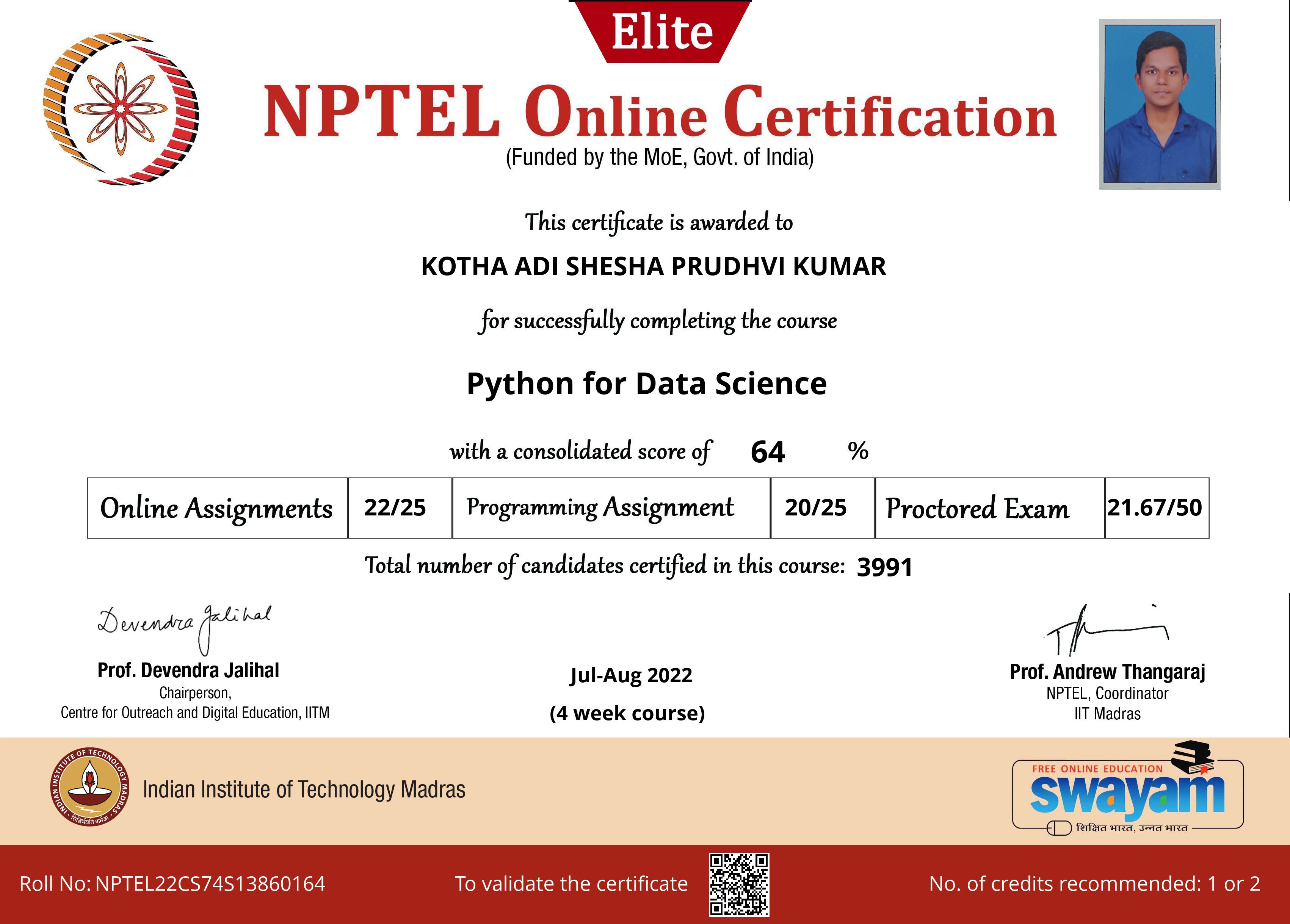 Certificate 2